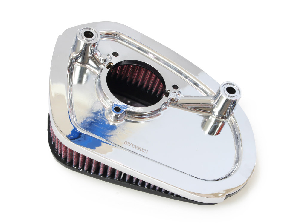 Stage 1 Big Sucker Air Cleaner Kit - Chrome. Fits Touring 2017-2023 - Image 2