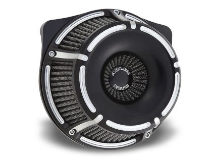 Slot Track Air Cleaner Kit - Black. Fits Sportster 1988-2021.