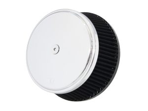 High Flow Air Cleaner Kit - Chrome. Fits Indian Touring & Cruiser 2014up with 111ci or 116ci Thunderstroke Engines