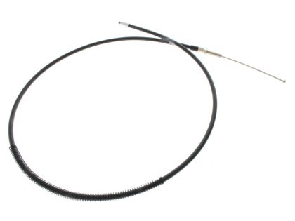 60in. Long Black Vinyl Clutch Cable. Fits 4Spd Big Twin 1968-1986