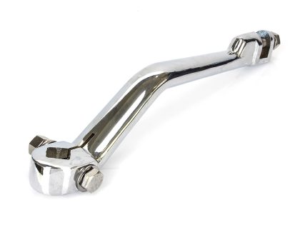 Magnum 1in. Longer Kick Arm - Chrome. Fits H-D Pre-1977.