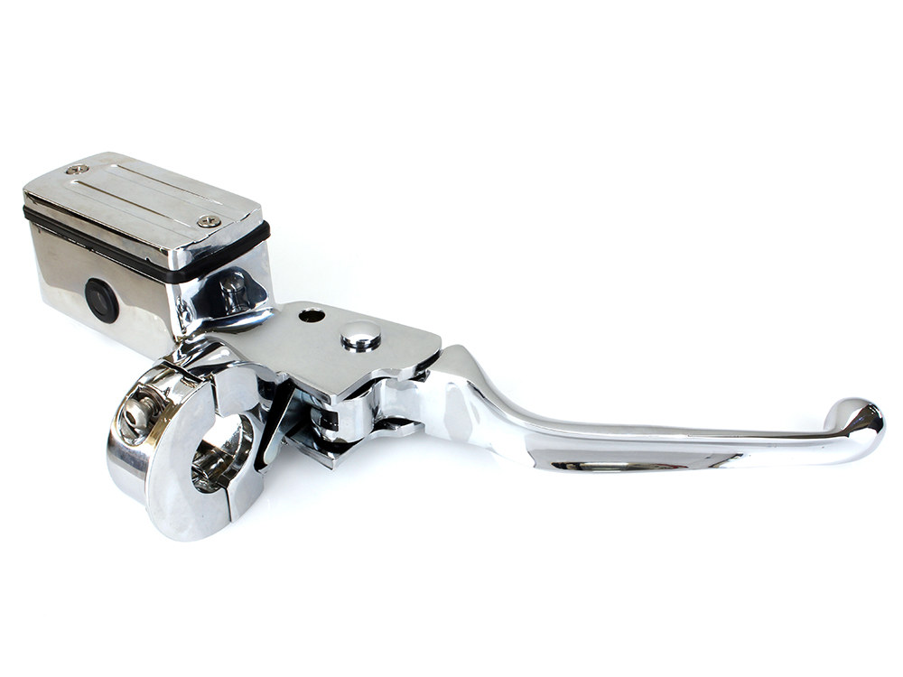 Front Master Cylinder - Chrome. Fits Big Twin & Sportster 1982-1995 Models with Dual Disc Rotors. - Image 2