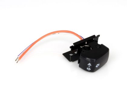 Left Hand Turn Signal Handlebar Switch - Black. Fits Softail 1996-2011, Dyna 1996-2012 & Sportster 1996-2013.