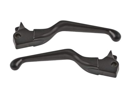 Hand Levers - Black. Fits Softail 1996-2014, Dyna 1996-2017, Touring 1996-2007 & Sportster 1996-2003.