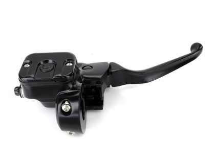 Front Brake Master Cylinder - Black. Fits Big Twin 1996-2017 & Sportster 1996-2003 Models with Front Single Disc Rotor.