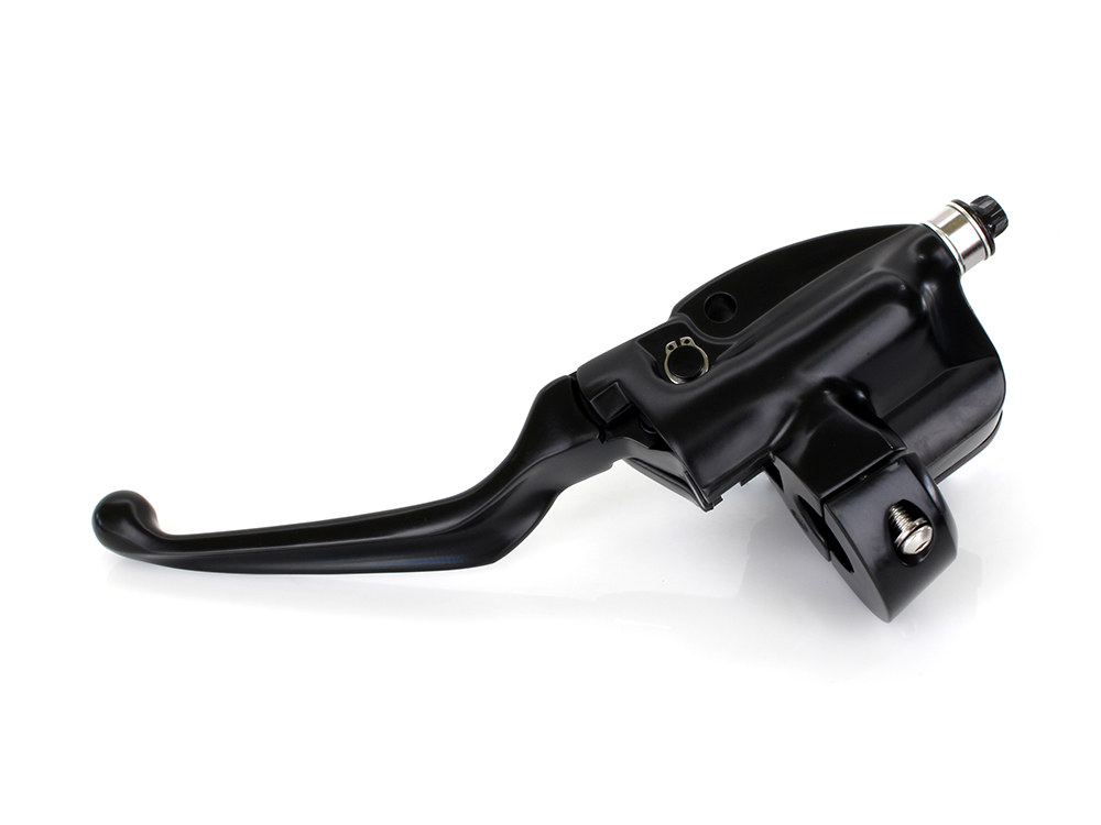 Front Brake Master Cylinder - Black. Fits Big Twin 1996-2017 & Sportster 1996-2003 Models with Front Single Disc Rotor. - Image 2