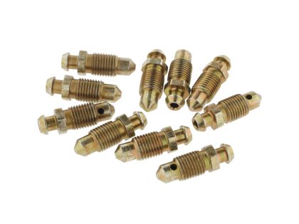 3/8in. unf Caliper Bleed Screw - Pack of 10.