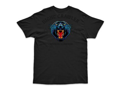 Crooked Clubhouse Night Crawler Short Sleeve Tee. X-Large.