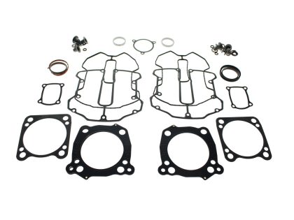 Top End Gasket Kit with 0.032in. Multi-Layer-Xtreme MLX Head Gaskets. Fits Touring 2017-2024 & Softail 2018-2024 with 107 to 124 or 114 to 128 4.250in. Big Bore Kit.