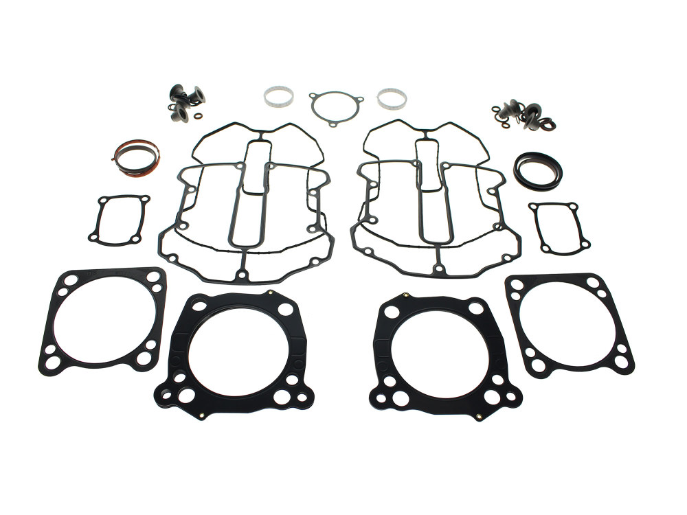 Top End Gasket Kit with 0.032in. Multi-Layer-Xtreme MLX Head Gaskets. Fits Touring 2017-2024 & Softail 2018-2024 with 107 to 124 or 114 to 128 4.250in. Big Bore Kit.