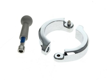 Bar Mount Clamp - Chrome. Fits 1-1/2in. Bar