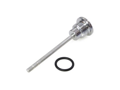 Transmission Oil Dipstick - Chrome. Fits Softail 2007up, Dyna 2006-2017 & Touring 2007-2016