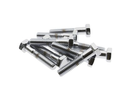 5/16-18 x 1-1/2in. UNC Hex Head Bolts - Chrome. Pack 10.