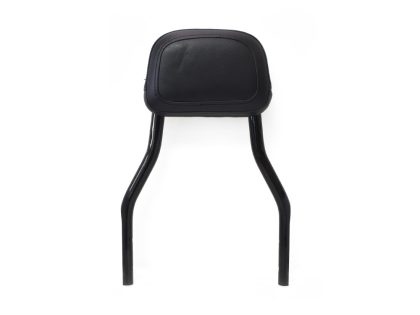 Short Quick Detachable Sissy Bar Kit - Black. Fits FX Softail 2000-2005 & Most FL Softail 2000-2017 with 150mm Rear Tyre.