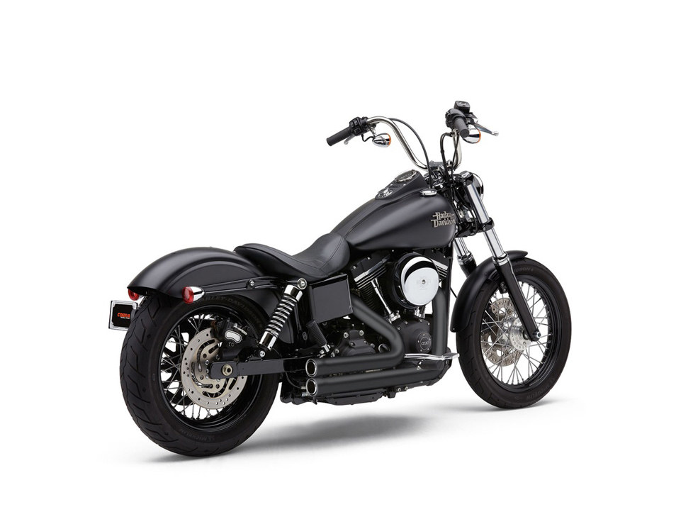 Speedster 909 Exhaust - Chrome. Fits Dyna 2006-2017. - Image 2