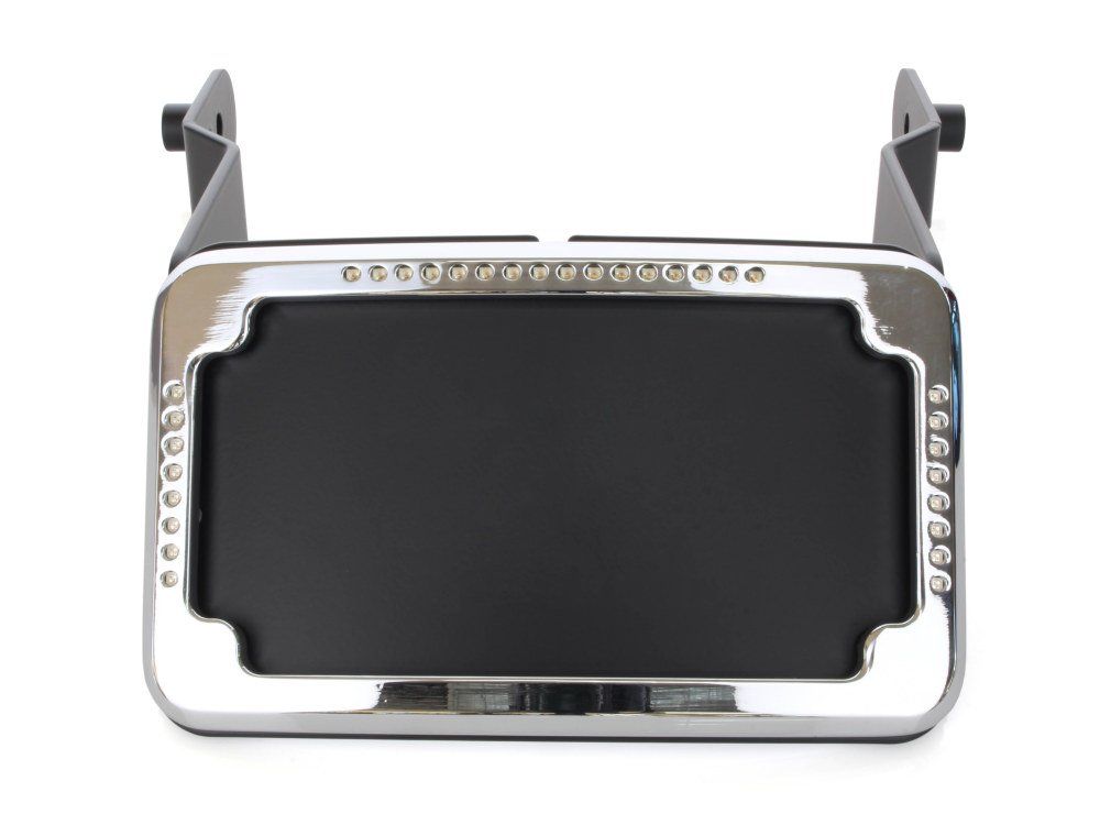 Tail Tidy Fender Eliminator Kit - Chrome with Run, Turn, Brake and Number Plate Lights. Fits Dyna Street Bob 2013-2017 and Dyna Low Rider 'S' 2016-2017.