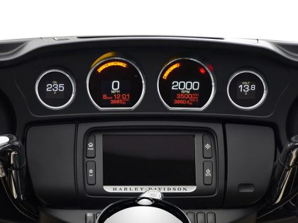 KPH Speedometer & Tachometer - 4 Gauge Kit. Fits Touring 2014-2023 with Fairing.