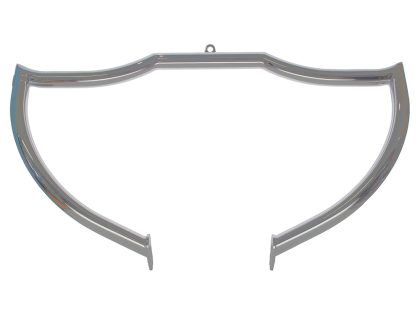 Shield Front Crashbar - Chrome. Fits Softail 2001-2017.
