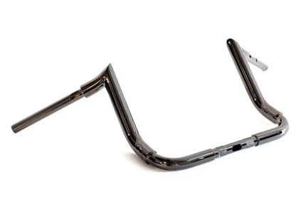 12in. x 1-1/2in. S Series Handlebar - Black Chrome. Fits CVO Street Glide 2023up & Street Glide 2024up