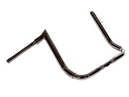 14in. x 1-1/2in. S Series Handlebar - Black Chrome. Fits CVO Street Glide 2023up & Street Glide 2024up