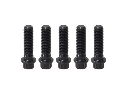 Rear Pulley Bolts - Black 12 Point ARP. 7/16in.-14 x 1.50in.