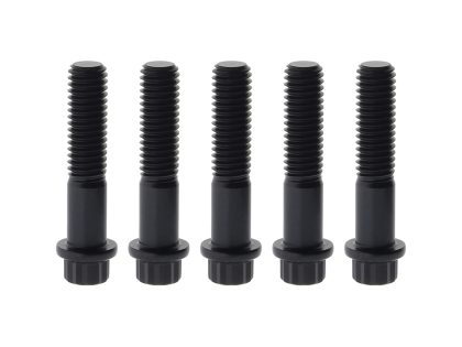 Rear Pulley Bolts - Black 12 Point ARP. 7/16in.-14 x 2.00in.