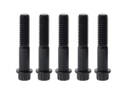 Rear Pulley Bolts - Black 12 Point ARP. 7/16in.-14 x 2.25in.
