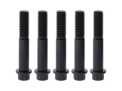 Rear Pulley Bolts - Black 12 Point ARP. 7/16in.-14 x 2.50in.