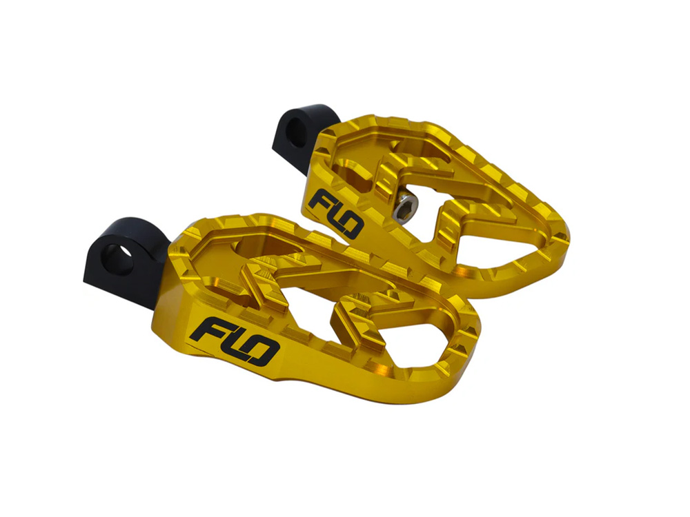 Savage Series Footpegs with HD Male Mount - Gold - Image 2