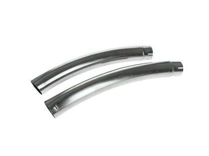 Quiet Mufflers for Sharp Curve Radius Exhaust with No Cross-Over Chamber. Fits Kawasaki Vulcan 900 2006up & Victory 2008-2017