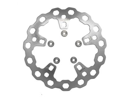 11.8in. Front Cubiq Disc Rotor - Stainless Steel. Fits Touring 2014-2023 with OEM Wheel.
