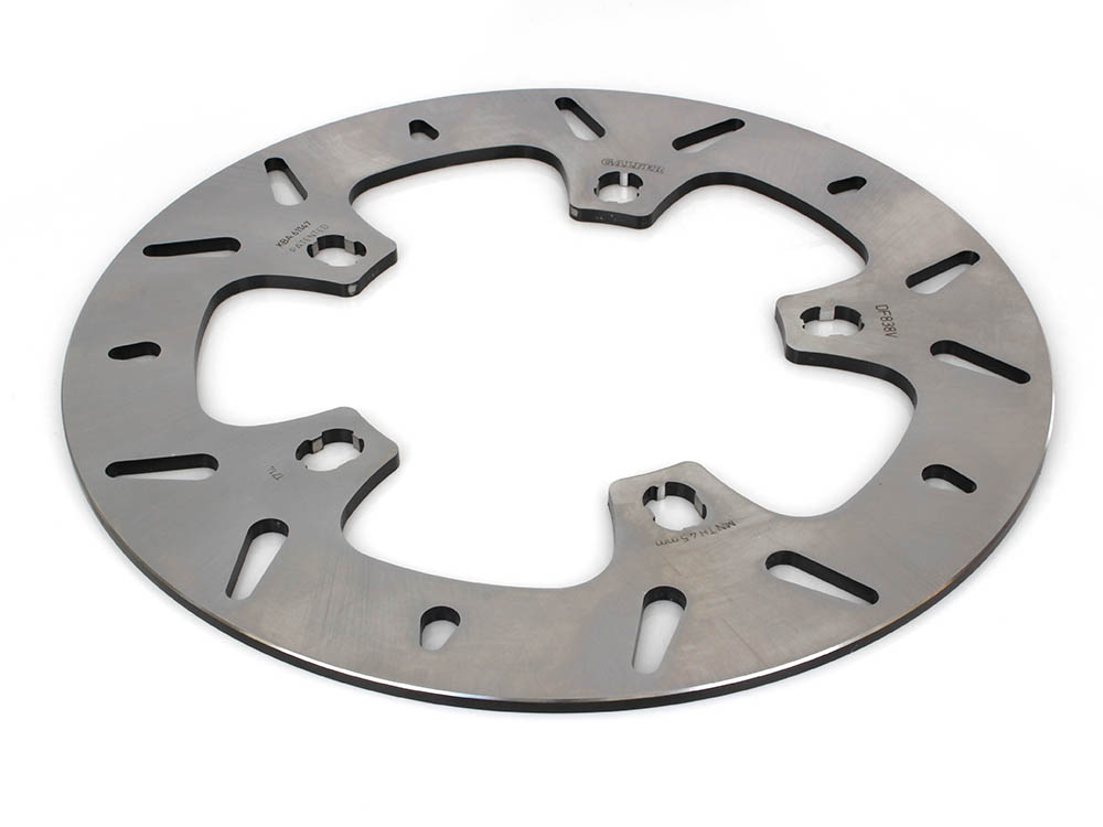 11.8in. Front Round Disc Rotor - Stainless Steel. Fits Touring 2014-2023 with OEM Wheel.