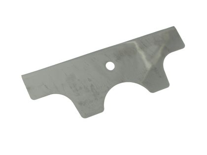 Lower Triple Tree Cover - Chrome. Fits Softail 1986-1999