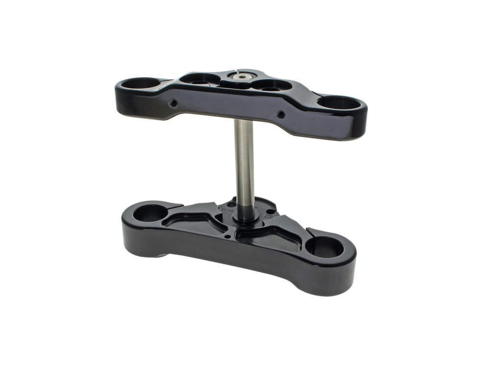 6 Degree Raked Triple Tree Kit - Black. Fits Breakout 2018-2022 with 26in. Wheel Upgrade.