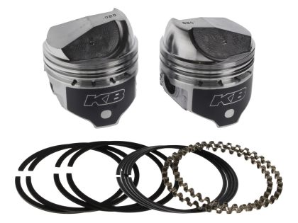 +.020in. Dome Top Pistons with 8.2:1 Compression Ratio. Fits Sportster 1972-1985 with 1000cc Engine.