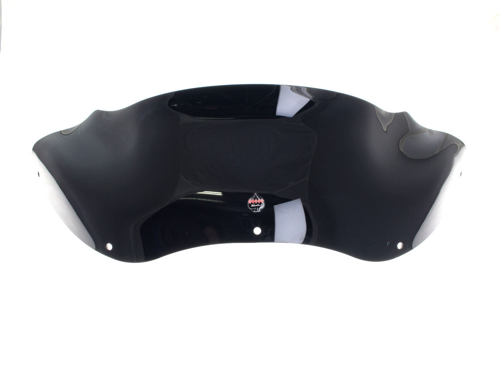 8in. Flare Windshield - Black. Fits Road Glide 1998-2013. - Image 2