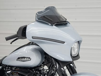 8in. Flare Windshield - Dark Smoke. Fits CVO Street Glide 2023up & Street Glide 2024up