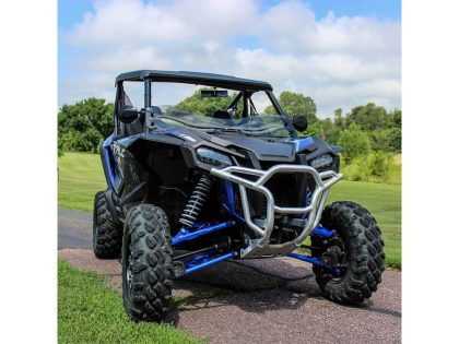 UTV Flare Windshield - Dark Smoke. Fits Honda Talon 2019up.