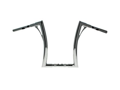 17in. x 1-1/2in. Flowbar Extra Tall Ape - Chrome. Fits CVO Road Glide 2023up & Road Glide 2024up.
