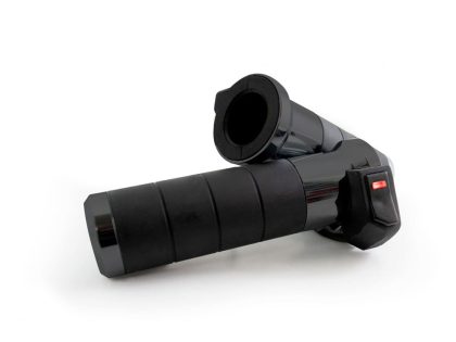 Heated Titan-X Handgrips - Black. Fits Big Twin 2008-2024 with Throttle-by-Wire