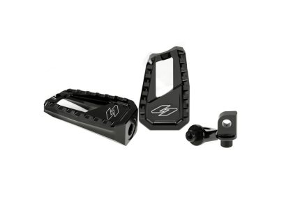 Apex Edge Footpegs with HD Male Mount - Black