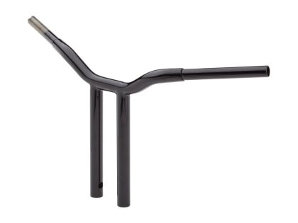 14in. x 1-1/4in. Straight One Piece Kage Fighter Handlebar - Gloss Black.