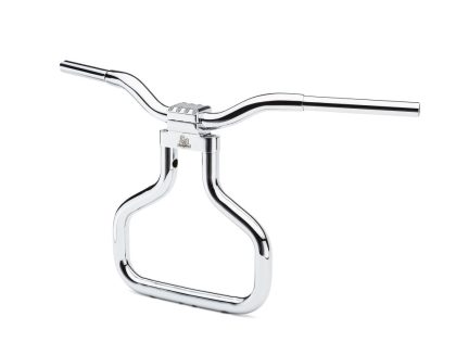 14in. x 1-1/4in. Straight Kage Fighter Handlebar - Chrome. Fits Road Glide 2015-2023