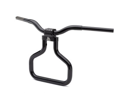 14in. x 1-1/4in. Straight Kage Fighter Handlebar - Gloss Black. Fits Road Glide 2015-2023