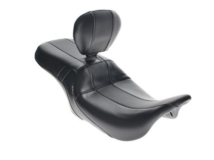 Outcast GT3 Dual Seat with Backrest. Fits Most Touring 2008-2024