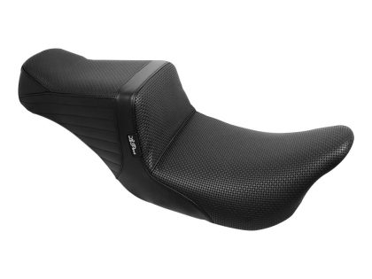 TailWhip Dual Seat - Basket Weave. Fits CVO Touring 2023up, Street Glide & Road Glide 2024up, Touring 2025up