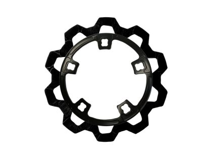 11.8in. Front Bow-Tie Disc Rotor - Black Band & Black Carrier. Fits Most Touring 2014-2023