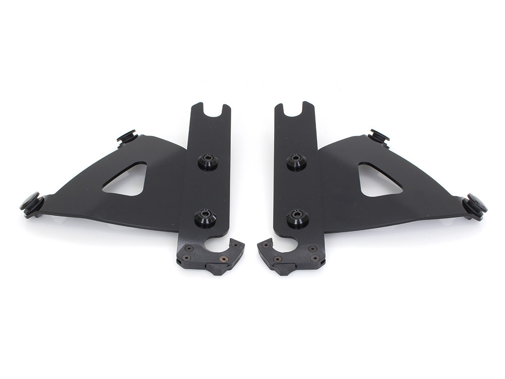Black Road WarriorRoad Warrior Trigger-Lock Mounting Hardware. Fits FL Softail 1986-2017 With Out Spotlight Bar. - Image 2