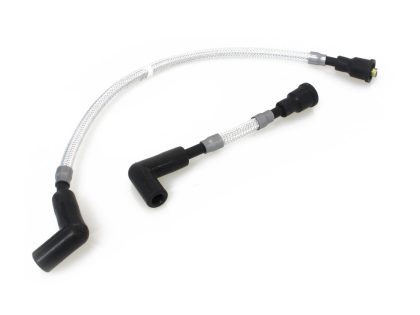 Ignition Leads - Sterling Chromite. Fits Softail 1984-1999, Dyna 1991-1998 & 4Spd Big Twin 1965-1986