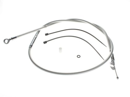 63in. Clutch Cable - Sterling Chromite. Fits Sportster 1986-2003.